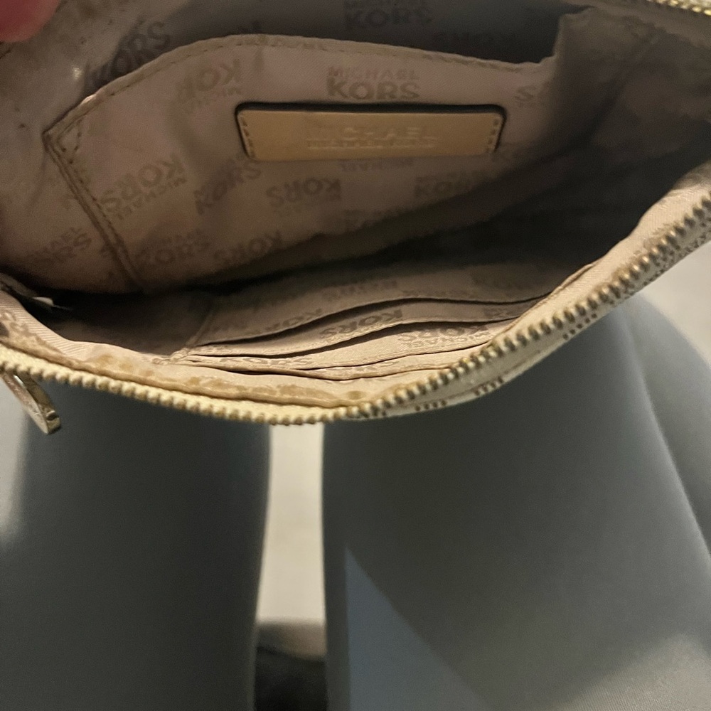 Michael Kors Beige Wallet